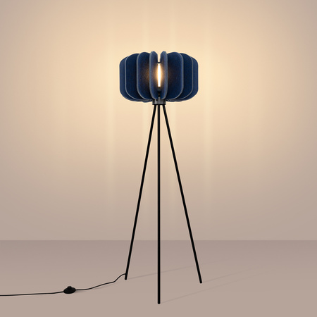Lampa podłogowa MULA 45 granatowa