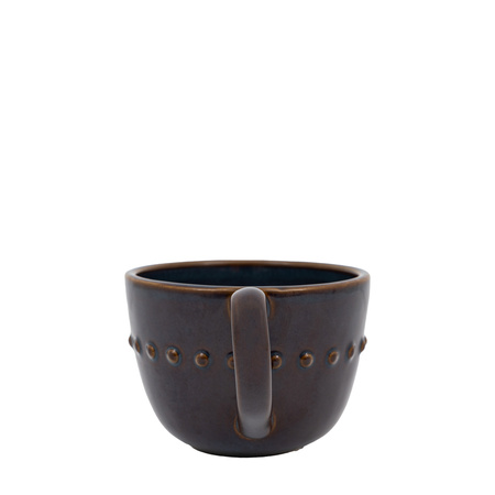 Kubek Reactive – atramentowy, 15 × 9 × 9 cm, zestaw 4 szt.