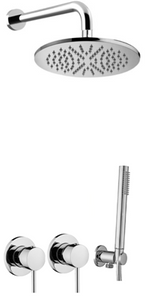 Zesta natryskowy podtynkowy L-200mm fi-30cm-Emmevi Rubinetterie/Piper