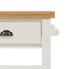 Eton Butchers Block White 660x500x900mm