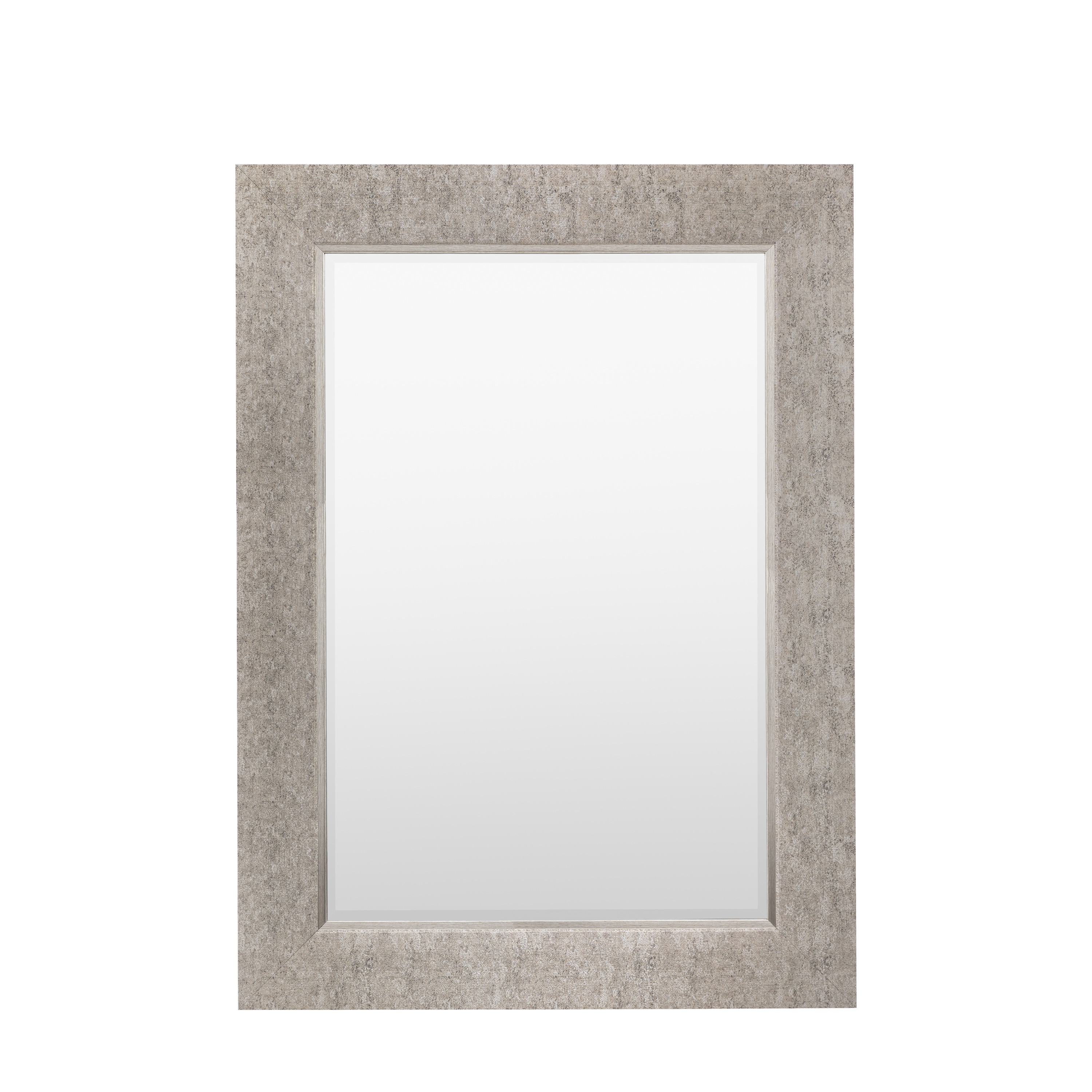 Lustro Delhi – srebrne, 112,5 × 3 × 82,5 cm