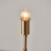 Burley Rechargeable Table Lamp Base Aged Brass