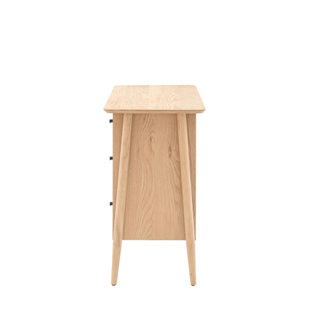 Hatfield 3 Drawer Chest Natural 1060x450x770mm