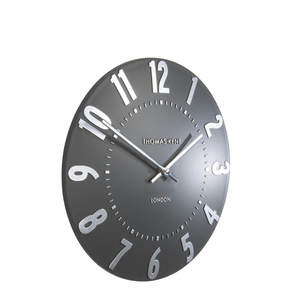 Mulberry Wall Clock Graphite Silver 12in