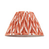 Zigzag Shade Apricot Orange Fabric 180x140x300mm