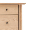 Hatfield 3 Drawer Chest Natural 1060x450x770mm