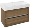 NIRONA szafka umywalkowa 82x51,5x43cm, dąb Sherwood