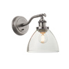 Hansen 1 Wall Light Brushed Silver