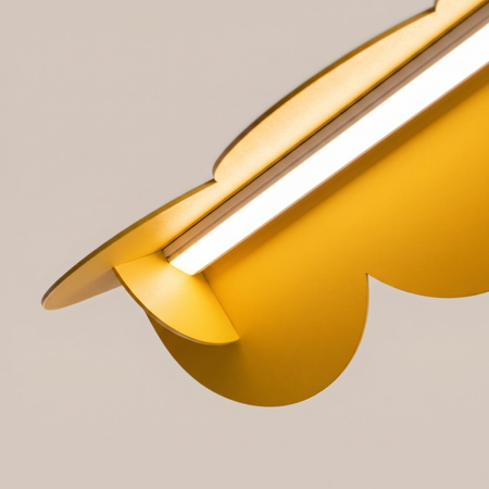 Lampa wisząca BISCUIT 100 żółta LED 3000K