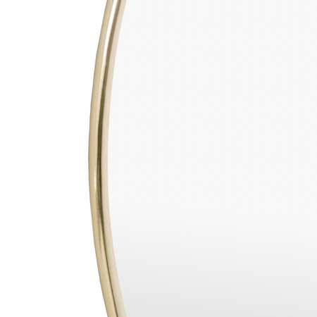 Highline Round Mirror Brass 500x20x500mm