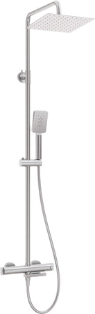 Deszczownica z baterią wannową termostatyczną