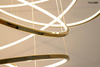 MOOSEE lampa wisząca RING SLIM M złota