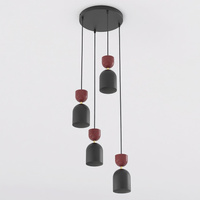 GAUDI 4PREM BLACK BURGUNDY