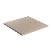 AQUAROCK kompozytowy brodzik prysznicowy antypoślizgowy, 80 x 80 cm, dune beige mat