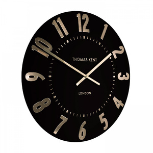 Mulberry Wall Clock Noir 20in
