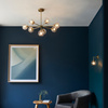 Allegra 8 Pendant Light Antique Brass