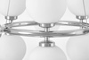 NOWOCZESNA LAMPA WISZĄCA CHROMOWANA MARSIADA W9