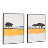Seaview Framed Canvas Set of 2