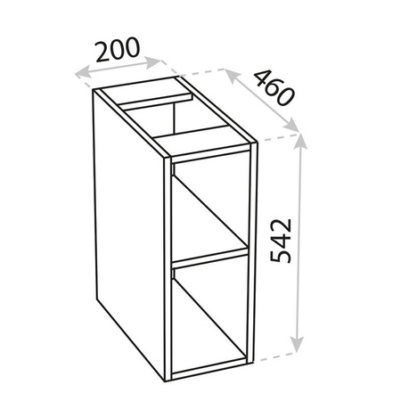 Moduł wiszący 200x460