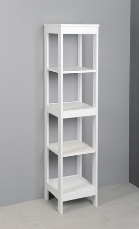 ETIDE regał wysoki 36x152x36 cm, biały mat