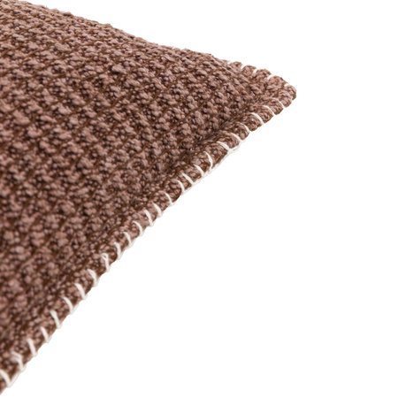 Alder Textured Cushion Brown 450x450mm