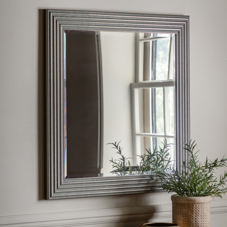 Whitechapel Square Mirror Silver 870x870mm