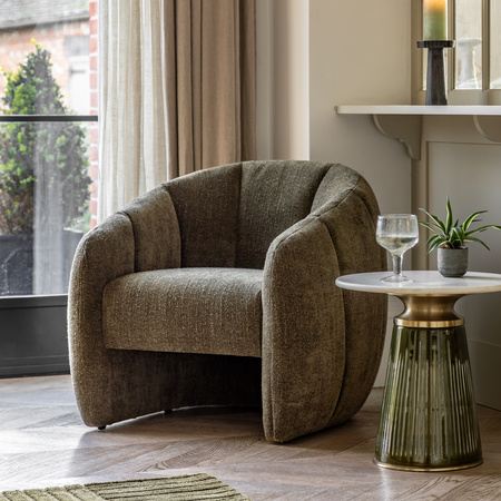 Atella Tub Chair Moss Green 780x810x740mm