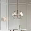 Henbury 5 Pendant Light Bright Nickel