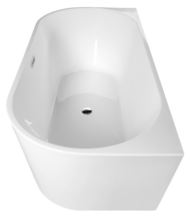 TAJO wanna przyścienna stojąca  170x80cm, biały