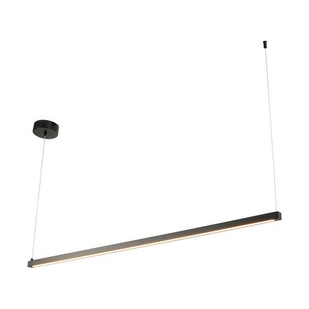 Lampa wisząca BEAM-120 LED - czarna oprawa liniowa