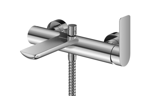 PROXIMA Chrom Natynkowa bateria wannowo-prysznicowa