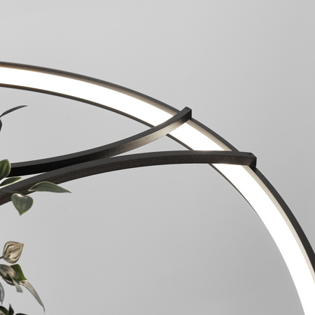 Żyrandol RIO BIO 110 czarny LED 4000K