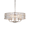 Clifton 5 Pendant Light Bright Nickel
