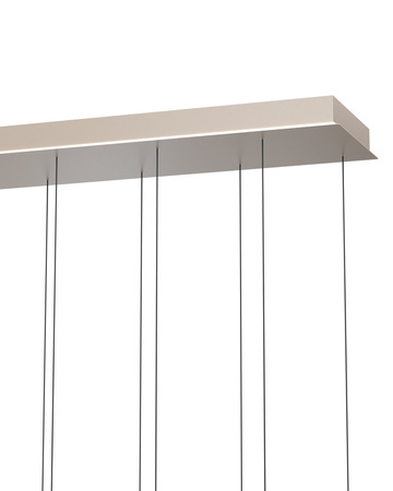 7039-1013 Lampa wisząca dziesiątka QUIBERON kaszmirowa - piaskowa