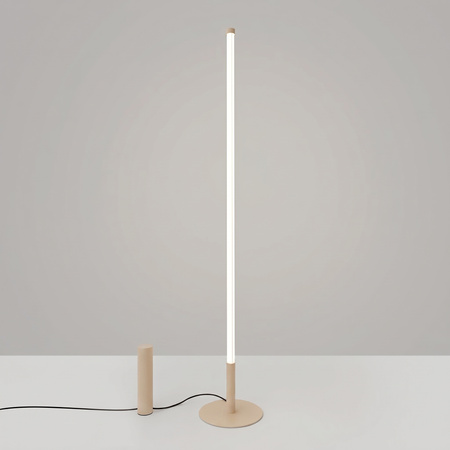 Lampa podłogowa TRANG beżowa 4000K