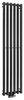 PILON grzejnik łazienkowy 270x1800mm, 4 wieszaki, czarny mat