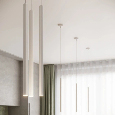 Lampa wisząca ARCHE 2P biała