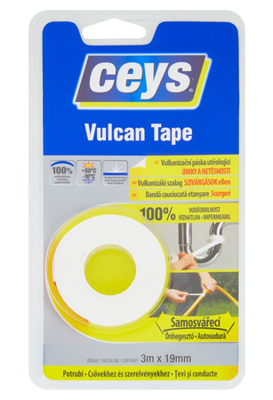 VULKAN TAPE Taśma uszczelniająca 3mx19mm