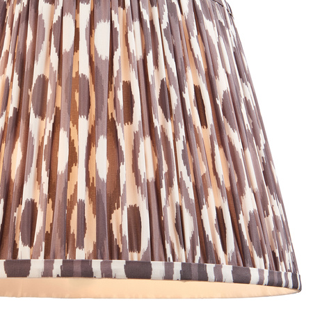 Ikat Shade Pearl Grey Fabric 240x250x350mm