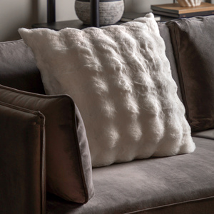 Marshmallow Rabbit Cushion Cream 550x550mm
