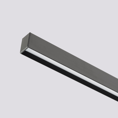 Lampa wisząca GLAD czarna LED 3000K