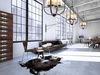 LAMPA WISZĄCA LOFT CZARNO-MOSIĘŻNA MONTEREY W4