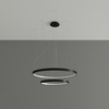 Żyrandol RIO 2 55/78 czarny LED 4000K