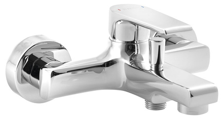 KAI bateria wannowa ścienna, chrom