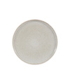 Talerz obiadowy Reactive Glaze – jasnoszary, 27 × 27 × 3 cm, zestaw 4 szt.