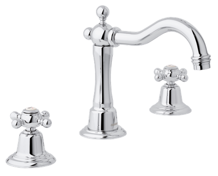 Bateria umywalkowa 3-otworowa chrom