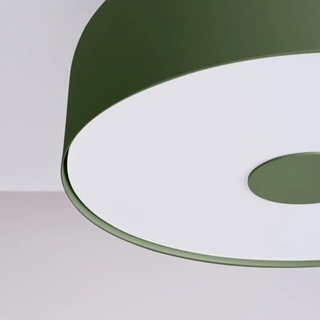 Plafon OMIQ zielony oliwkowy