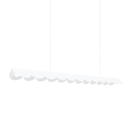 Lampa wisząca BISCUIT biała LED 3000K