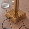 Trobridge Rechargeable Table Lamp Base Aged Brass