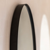 Holworth Arch Mirror Black 600x35x900mm